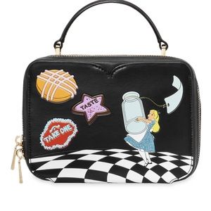Kate Spade Disney Alice wonderland crossbody NWT.  Message with question.